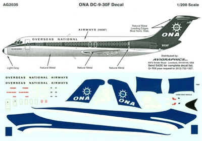 1:200 Overseas National DC-9-30F