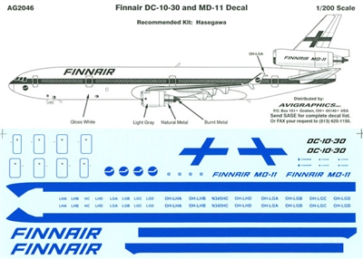 1:200 Finnair McDD MD-11