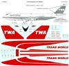 1:144 Trans World Airlines Boeing 747-100/200B