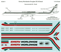 1:144 Emery Worldwide DC-8-63