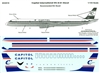 1:144 Capitol Douglas DC-8-61