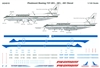 1:144 Piedmont Airlines Boeing 737-200/-300