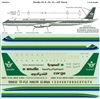 1:144 Saudia Douglas DC-8's