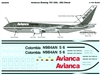 1:144 Avianca Columbia Boeing 767-200/-300