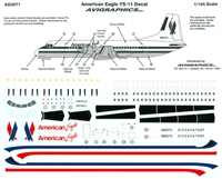1:144 American Eagle Namc YS-11