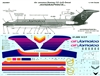 1:144 Air Jamaica Boeing 727-200