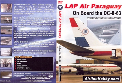 LAP Air Paraguay - On Board the DC-8-63