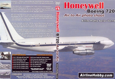 Honeywell Boeing 720 - Air to Air Photo Shoot