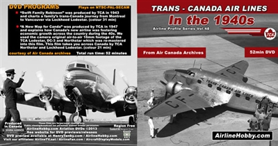 Trans Canada Airlines In the 1940's