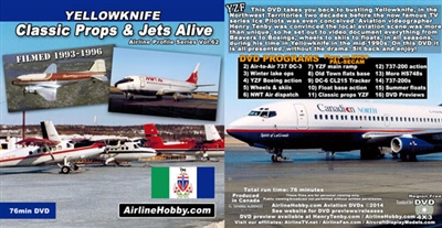 Yellowknife, NWT, Canada:  Classic Props and Jets Alive 1990s