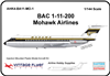 1:144 BAC 1-11-200, Mohawk Airlines (Indian Chief cs)