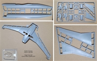 1:144 Airbus A.220-300, with Decal by DRAW Decal