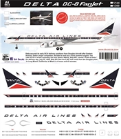 1:144 Douglas DC-8-50, with 8ADecs Decal