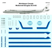 1:200 Worldways Canada McDD DC-8-63
