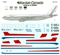 1:200 Wardair Canada Airbus A.300B4 / C4