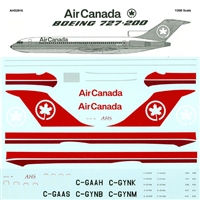 1:200 Air Canada Boeing 727-233