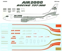 1:200 Air 2000 Boeing 737-300