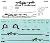 1:200 Horizon Air F.28-1000/-4000