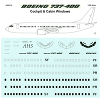 1:200 Windows, Boeing 737-400