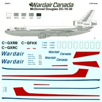 1:144 Wardair Canada McDD DC-10-30