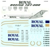 1:144 Royal Airlines Boeing 727-200 ADV