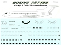 1:144 Windows, Boeing 727-100