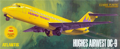 1:72 Douglas DC-9-10, Hughes Airwest, TWA