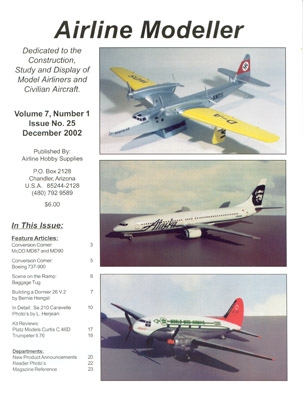 Airline Modeller Vol 7 No.1, Issue 25