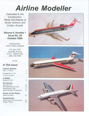 Airline Modeller Vol 8 No.1, Issue 29