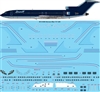 1:144 Ultra ' Mercury Blue' Boeing 727-200