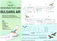 1:144 Bulgaria Air Boeing 737-300