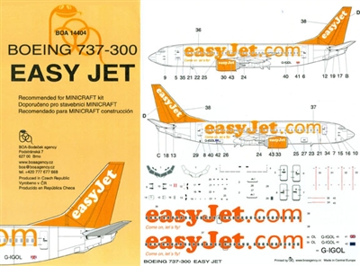 1:144 EasyJet Boeing 737-300