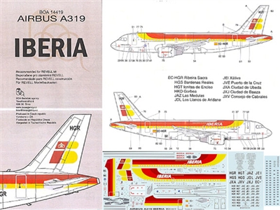 1:144 Iberia Airbus A.319