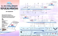 1:144 Republika Hrvatska Canadair CL.604 Challenger