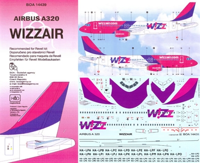 1:144 WizzAir Airbus A.320