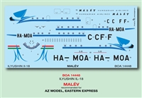 1:144 Malev Ilyushin 18