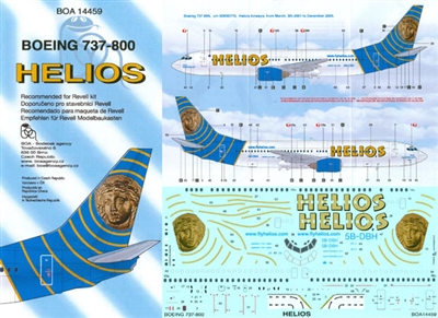 1:144 Helios Boeing 737-800