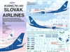 1:144 Slovak Airlines Boeing 737-300
