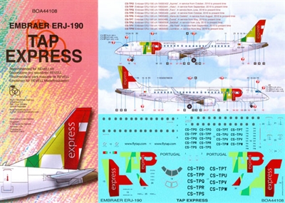 1:144 TAP Express Embraer 190