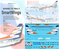 1:144 SmartWings Boeing 737-MAX8