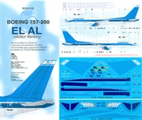 1:144 El Al (early cs) Boeing 757-200