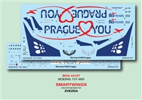 1:144 Smart Wings 'Prague Love You' Boeing 737-800