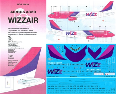 1:144 WizzAir Airbus A.320