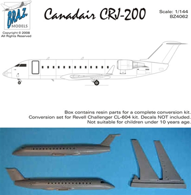 1:144 Canadair CRJ-100 / CRJ-200 Conversion