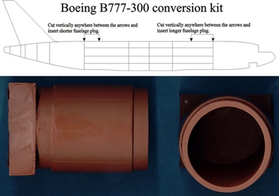 1:144 Boeing 777-300 Conversion - See BZ4023