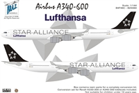 1:144 Airbus A.340-600 Conversion, Lufthansa 'Star Alliance'