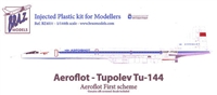 1:144 Tupolev 144, Aeroflot (early cs)