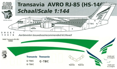 1:144 Transavia Holland Avro RJ85