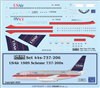 1:100 US Air (1989 cs)  Boeing 737-200