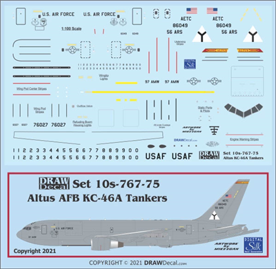 1:00 USAF 'New Hampshire ANG'  KC-46A Pegasus (Boeing 767-200)